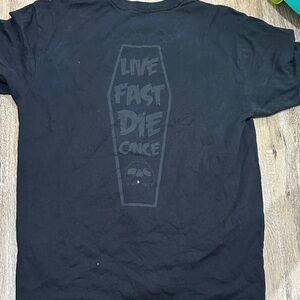 Black Graphic Men's Shirt